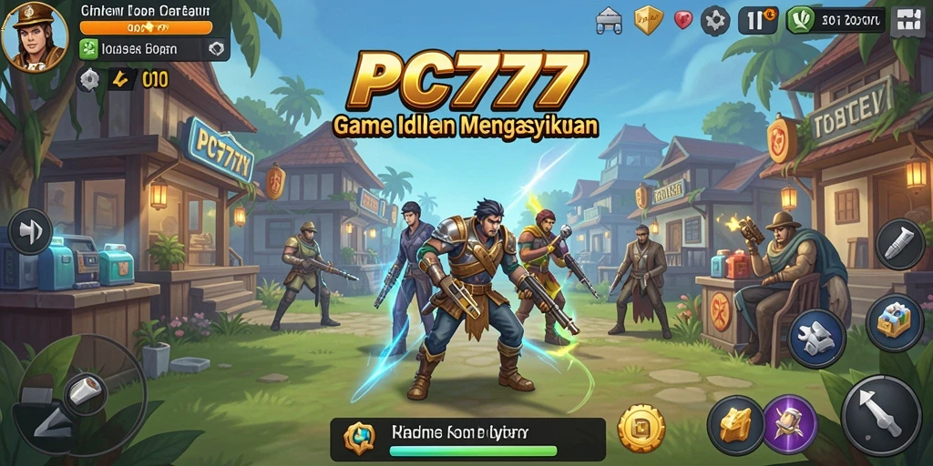Tampilan gameplay PC777 yang menarik dan menyenangkan.